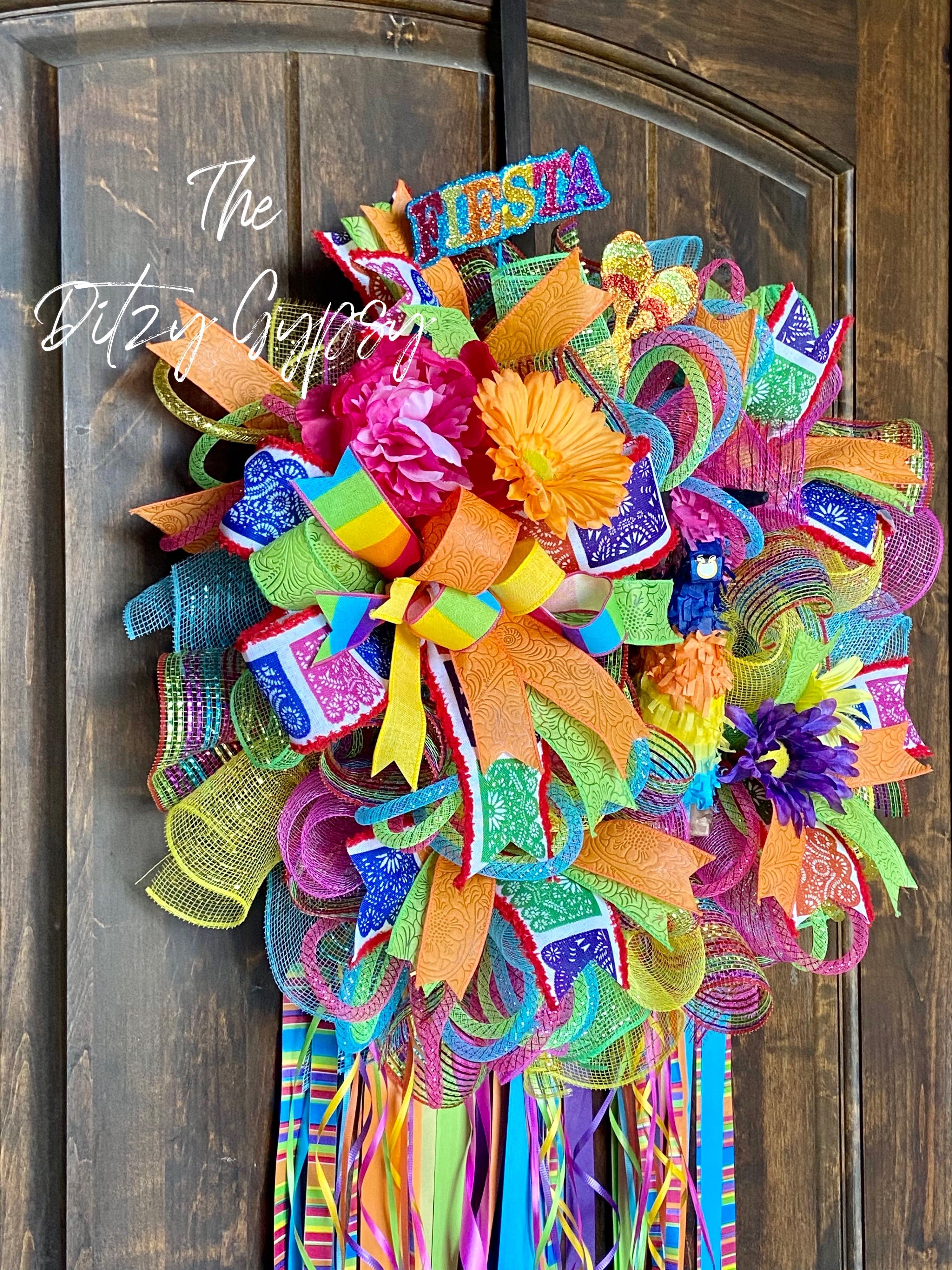 Made to Order Small Fiesta Wreath-Option 1 of 3