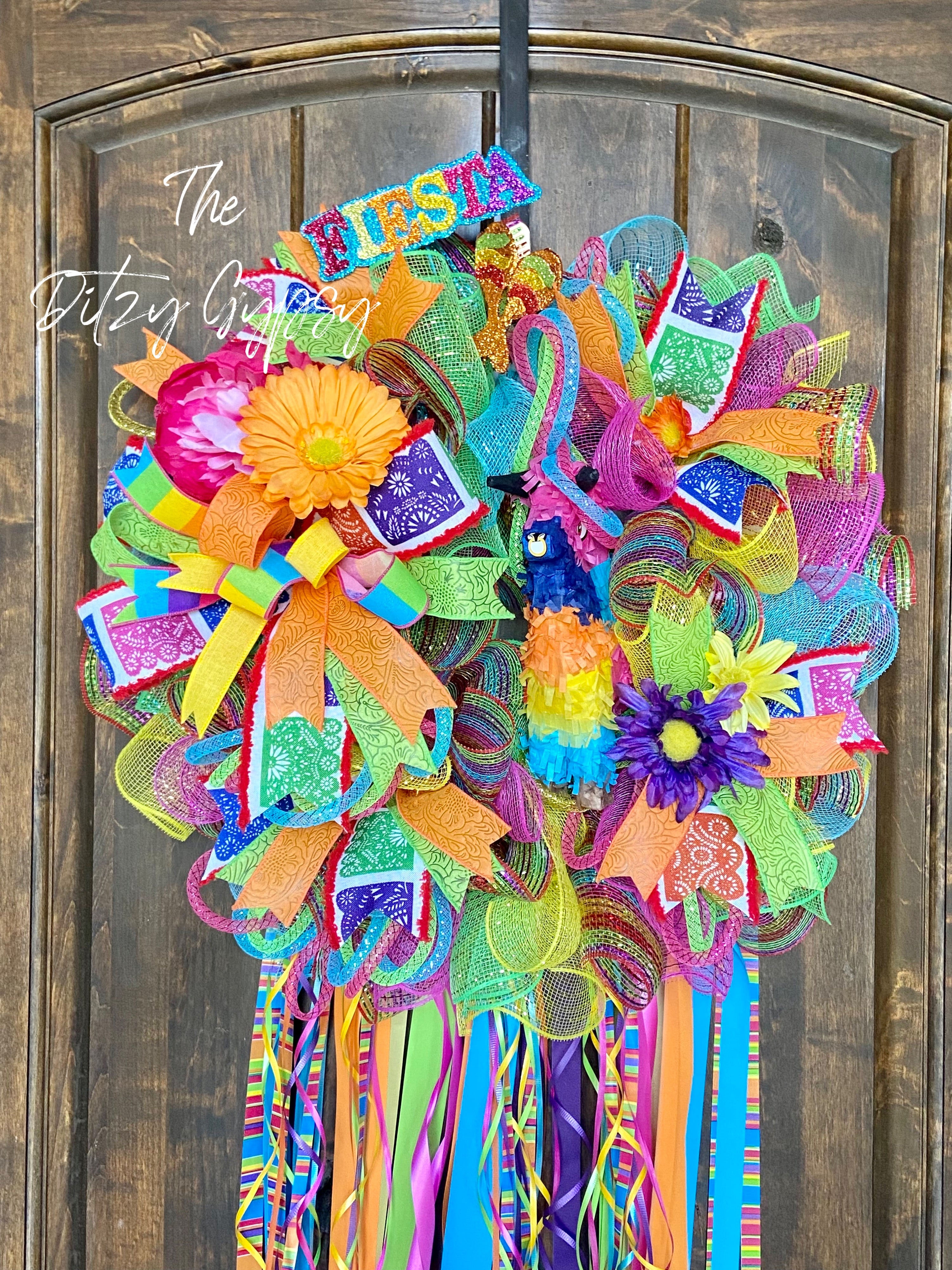 Made to Order Small Fiesta Wreath-Option 1 of 3