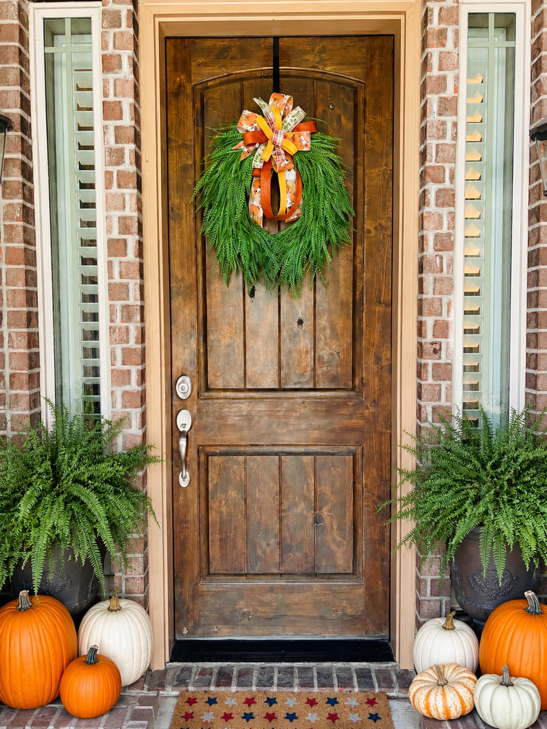 Already Made Beautiful Fern Wreath