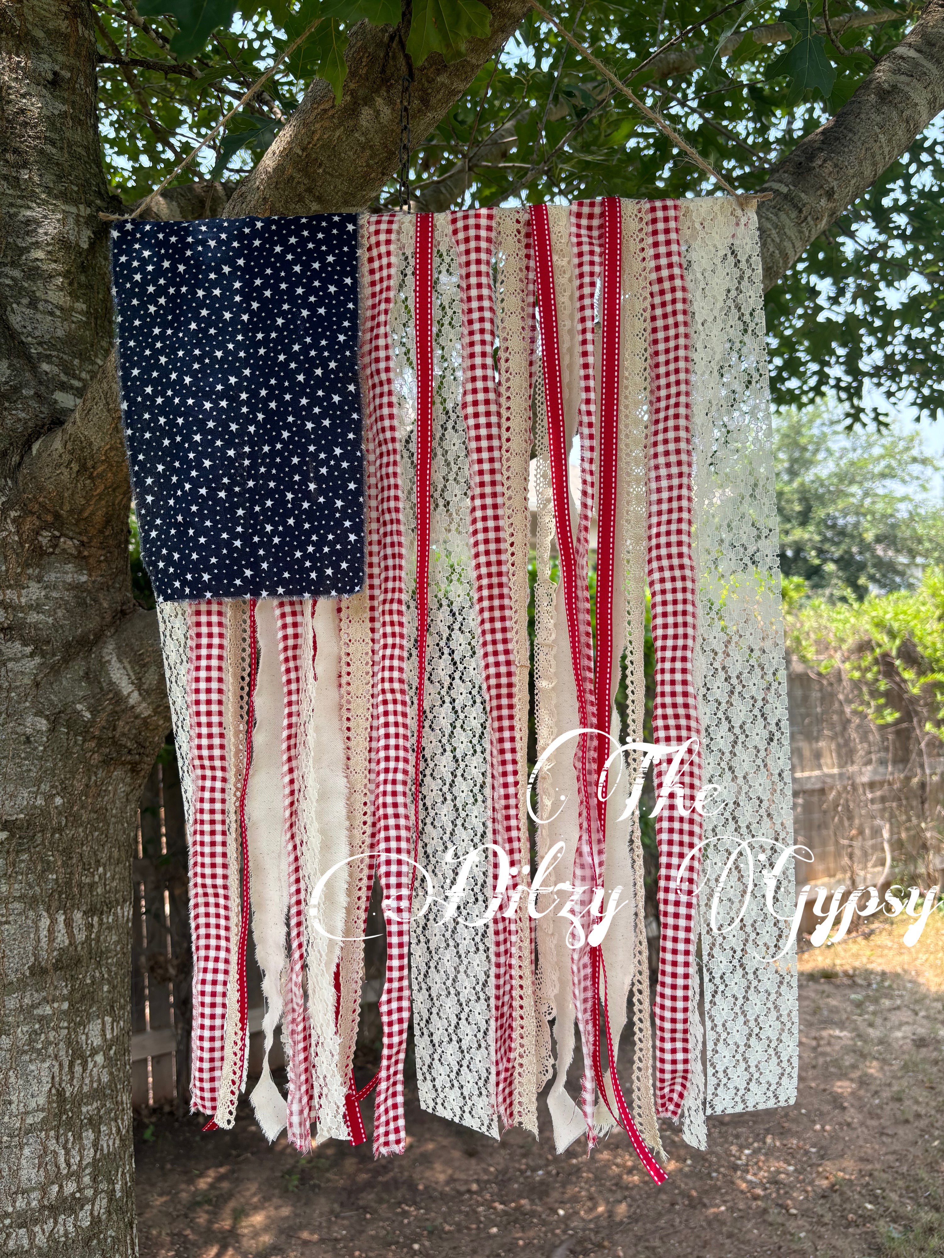 Made to Order Boho Rag Flag