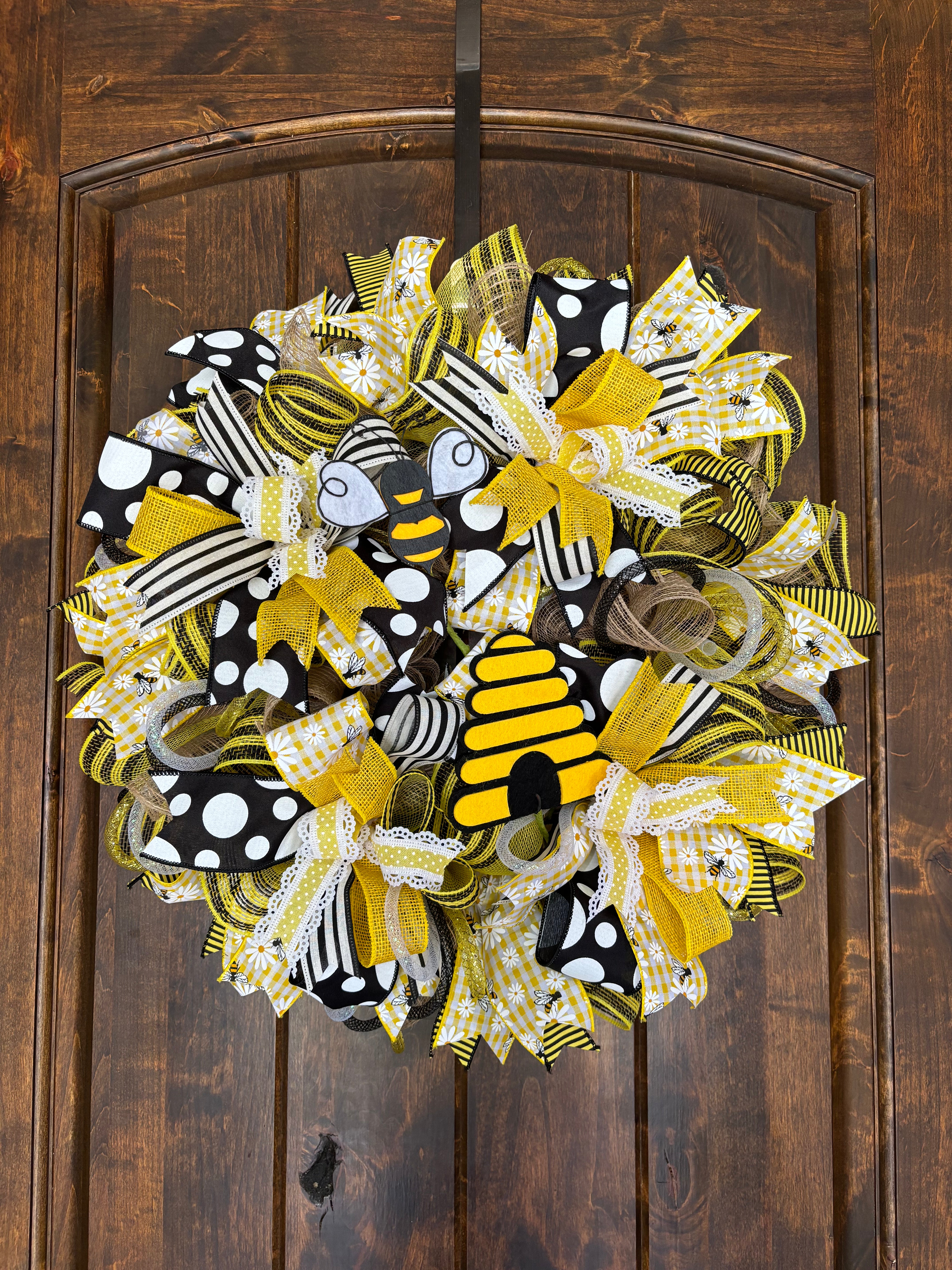 Made to Order Busy Bee Wreath