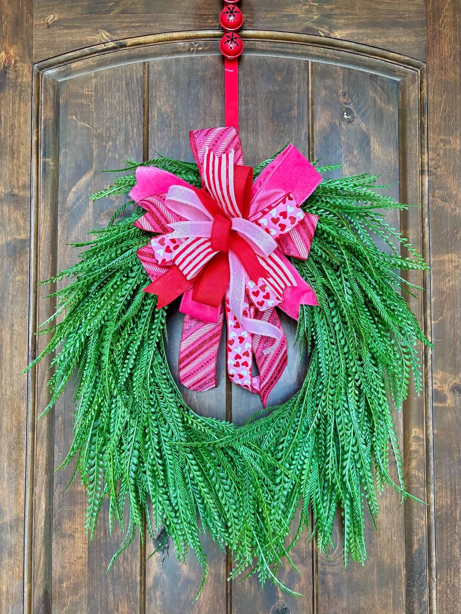 Made to Order Valentine-Themed Beaded Fern