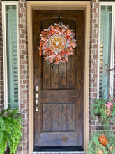 Load image into Gallery viewer, Texas Collegiate Ribbon Wreath
