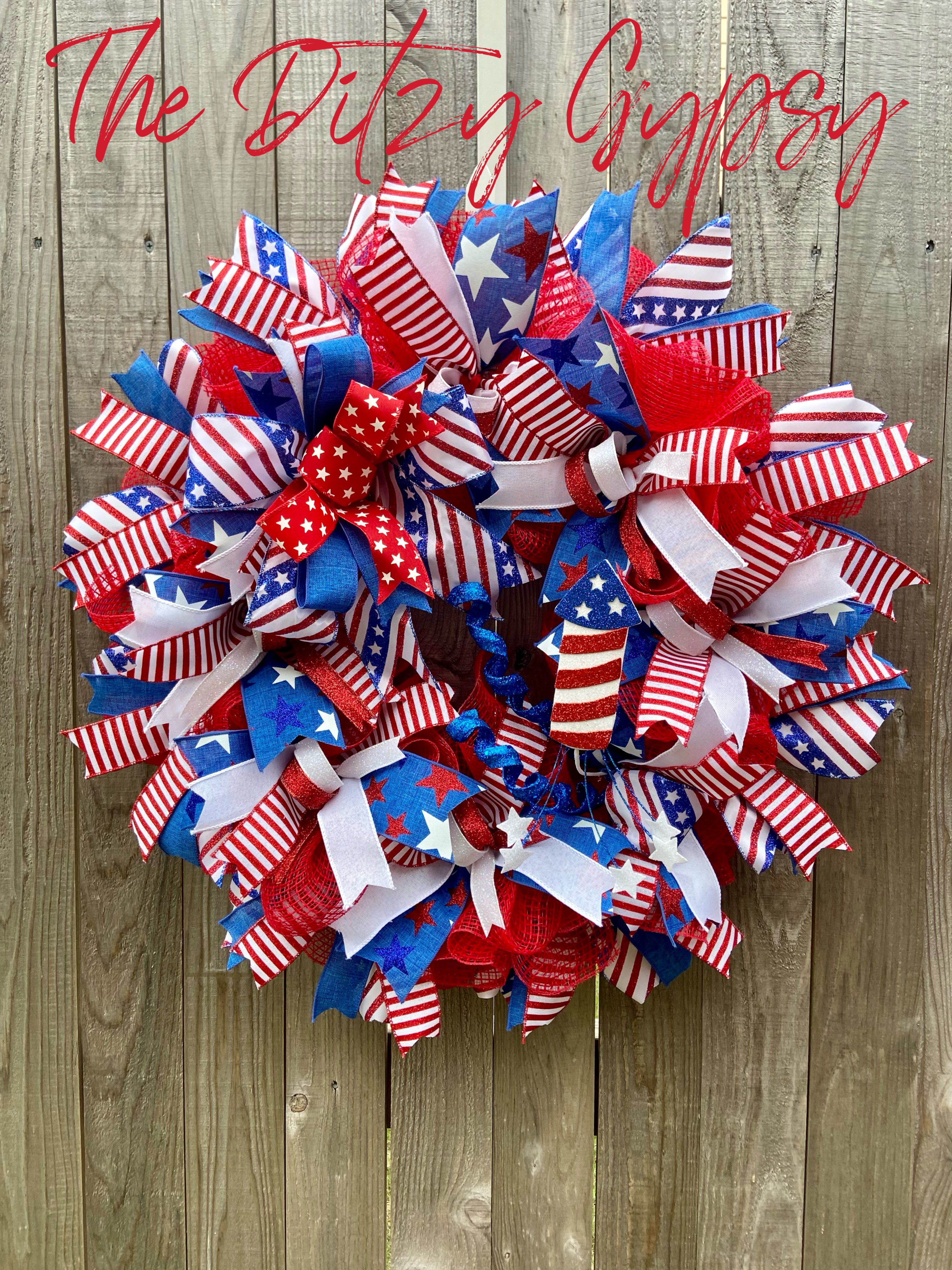 Made to Order Stars & Stripes Wreath