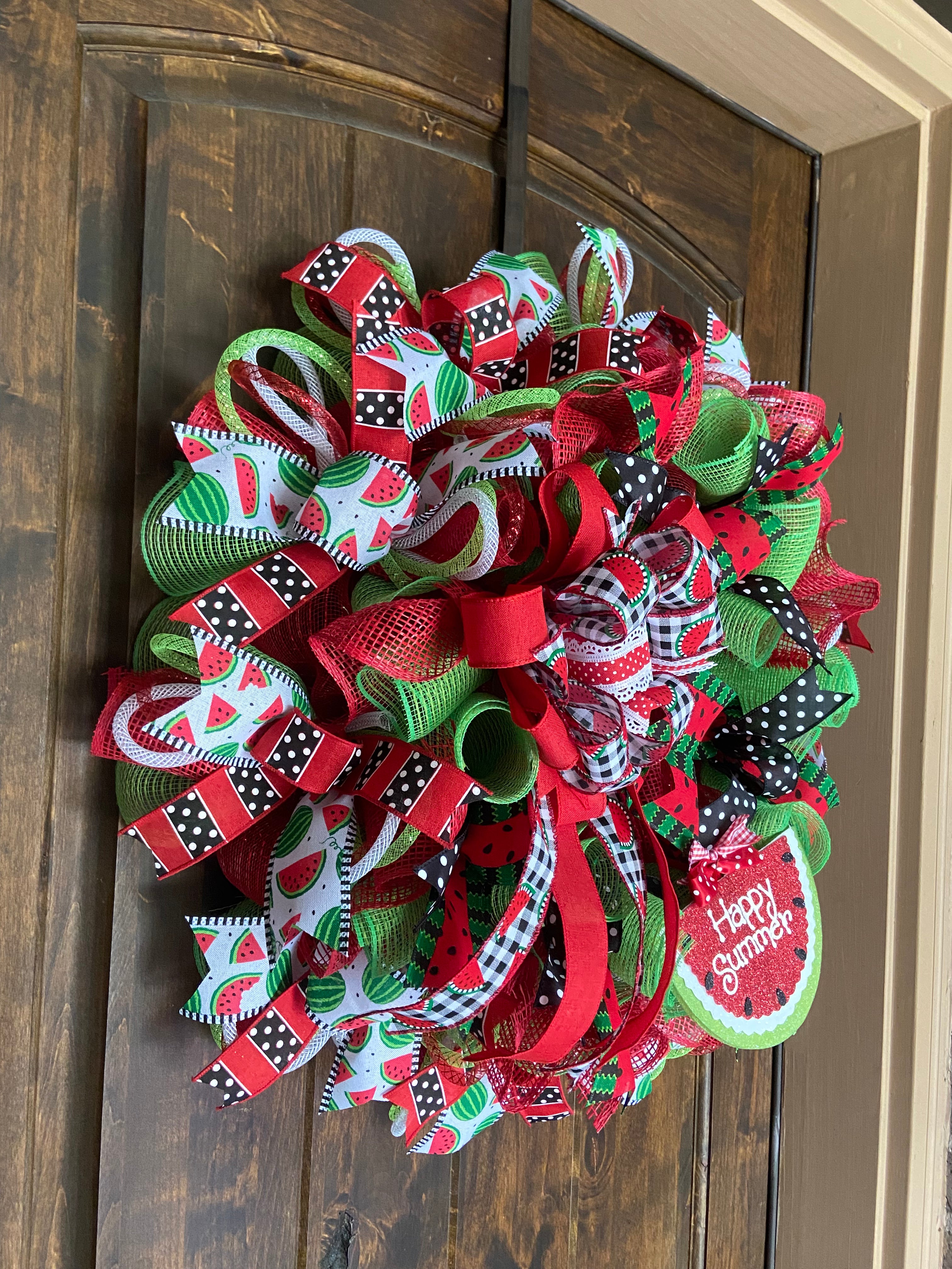 Made to Order Watermelon Wreath