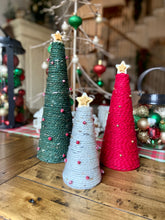 Load image into Gallery viewer, Yarn Christmas Trees
