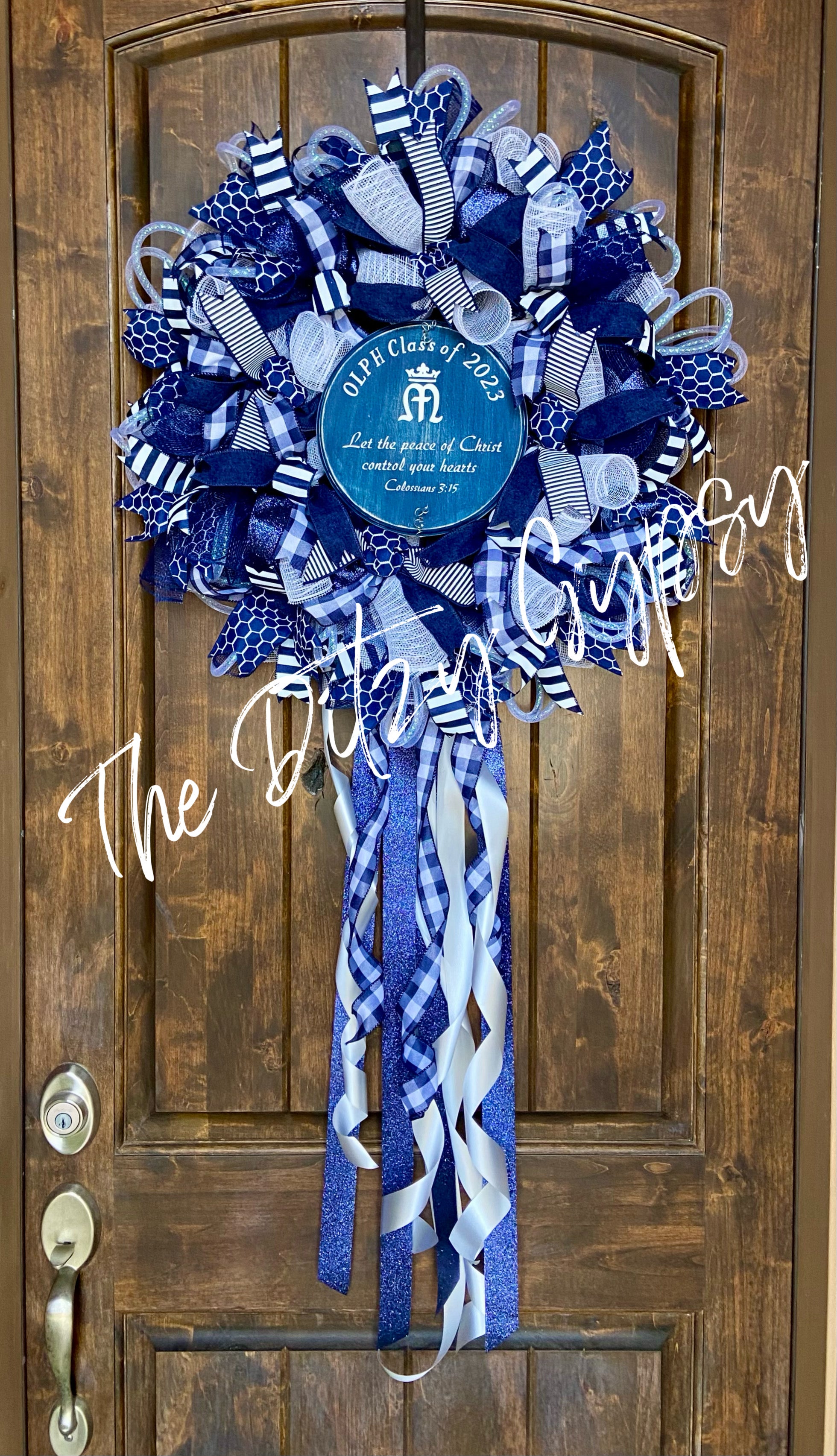 Made to Order High School Spirit Wreath