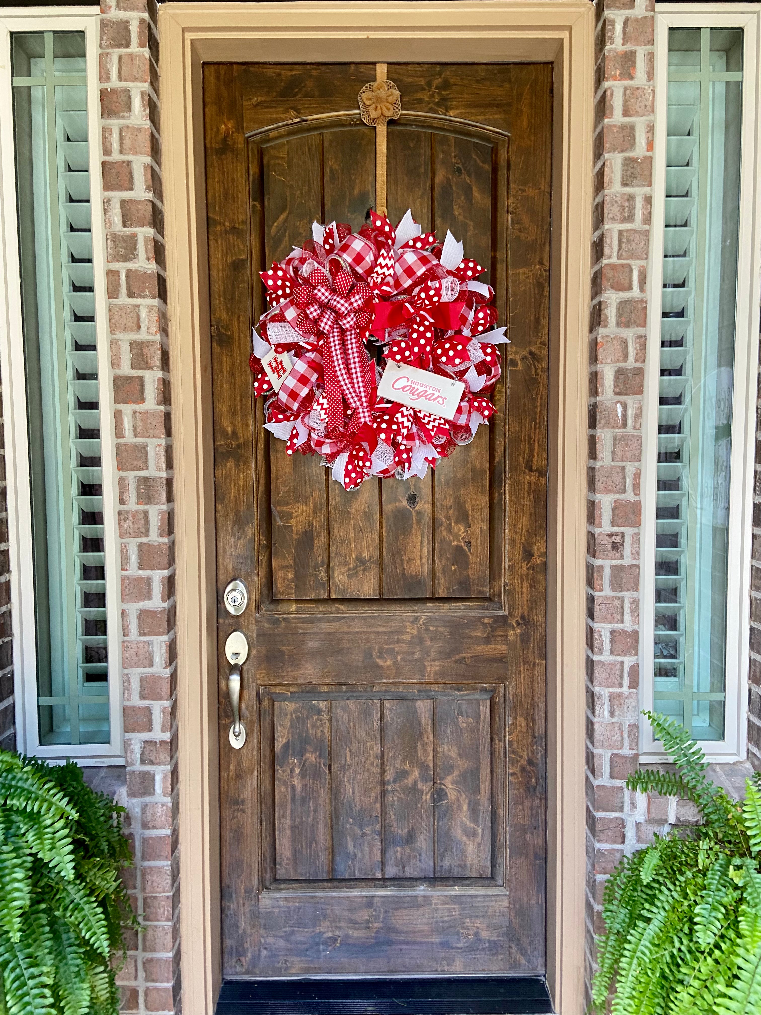 Made to Order University of Houston Wreath