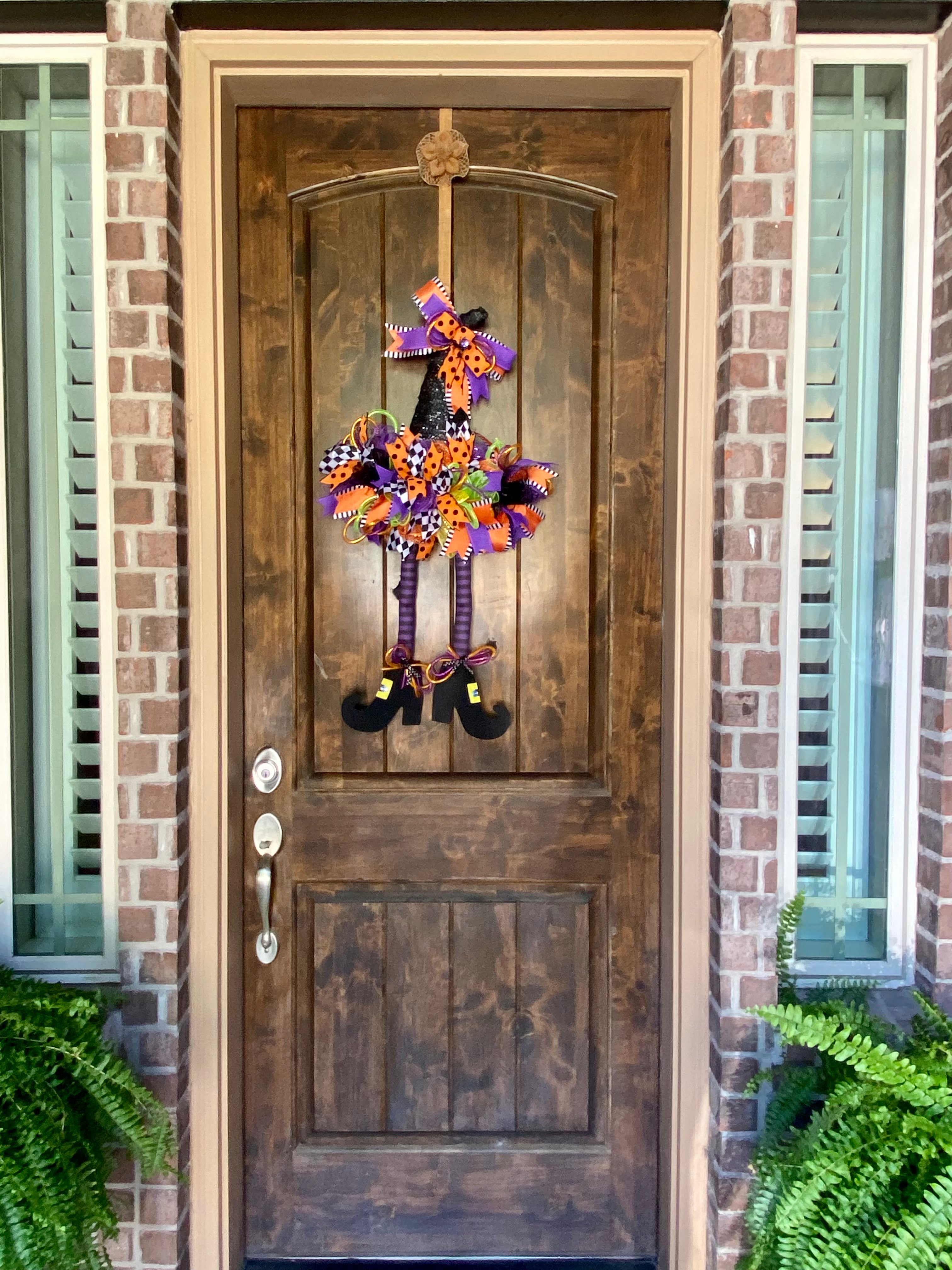 Made to Order Just a Little Witchy Hat Wreath