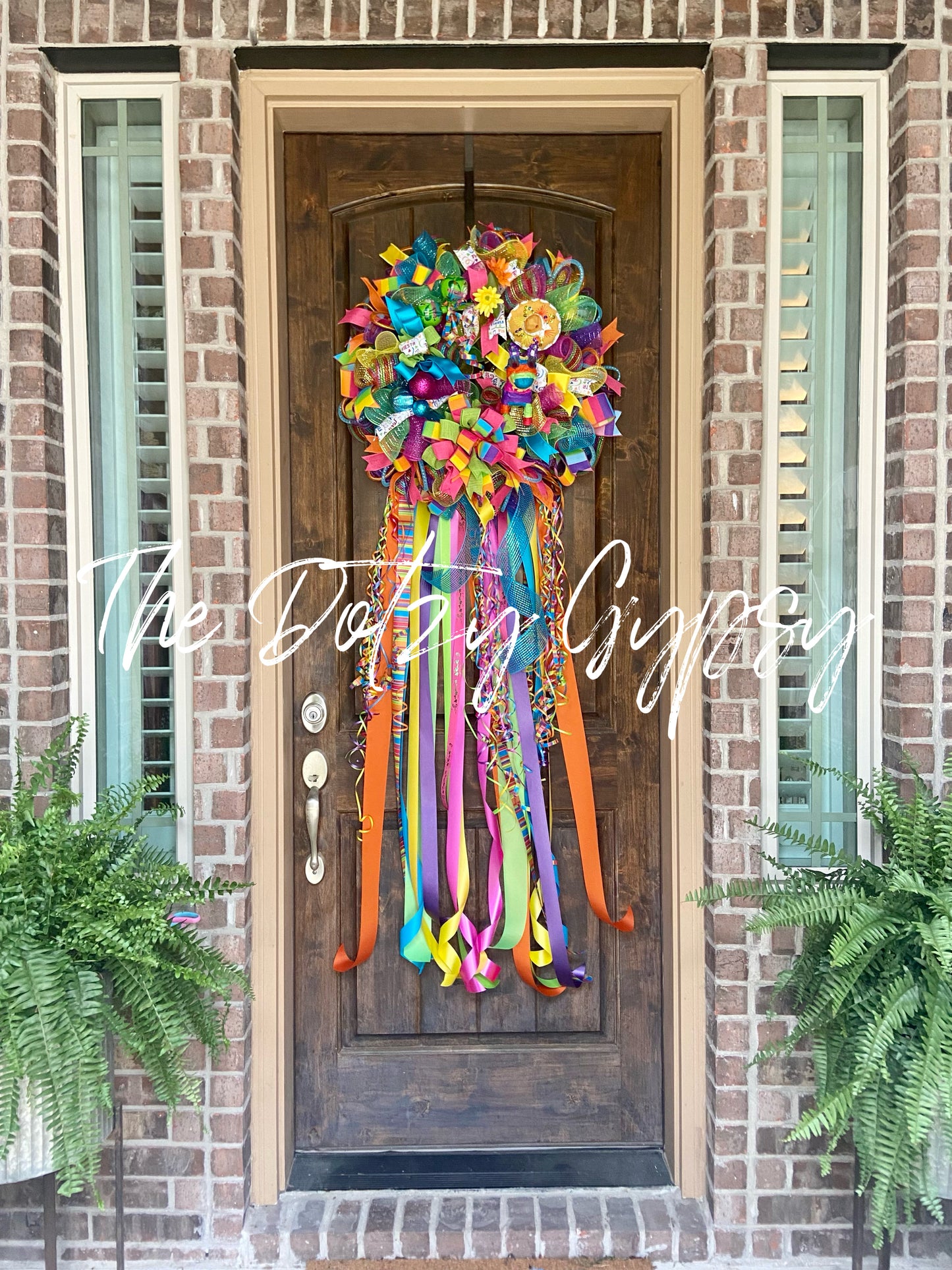 Made to Order Medium Fiesta Wreath-Option 2 of 3