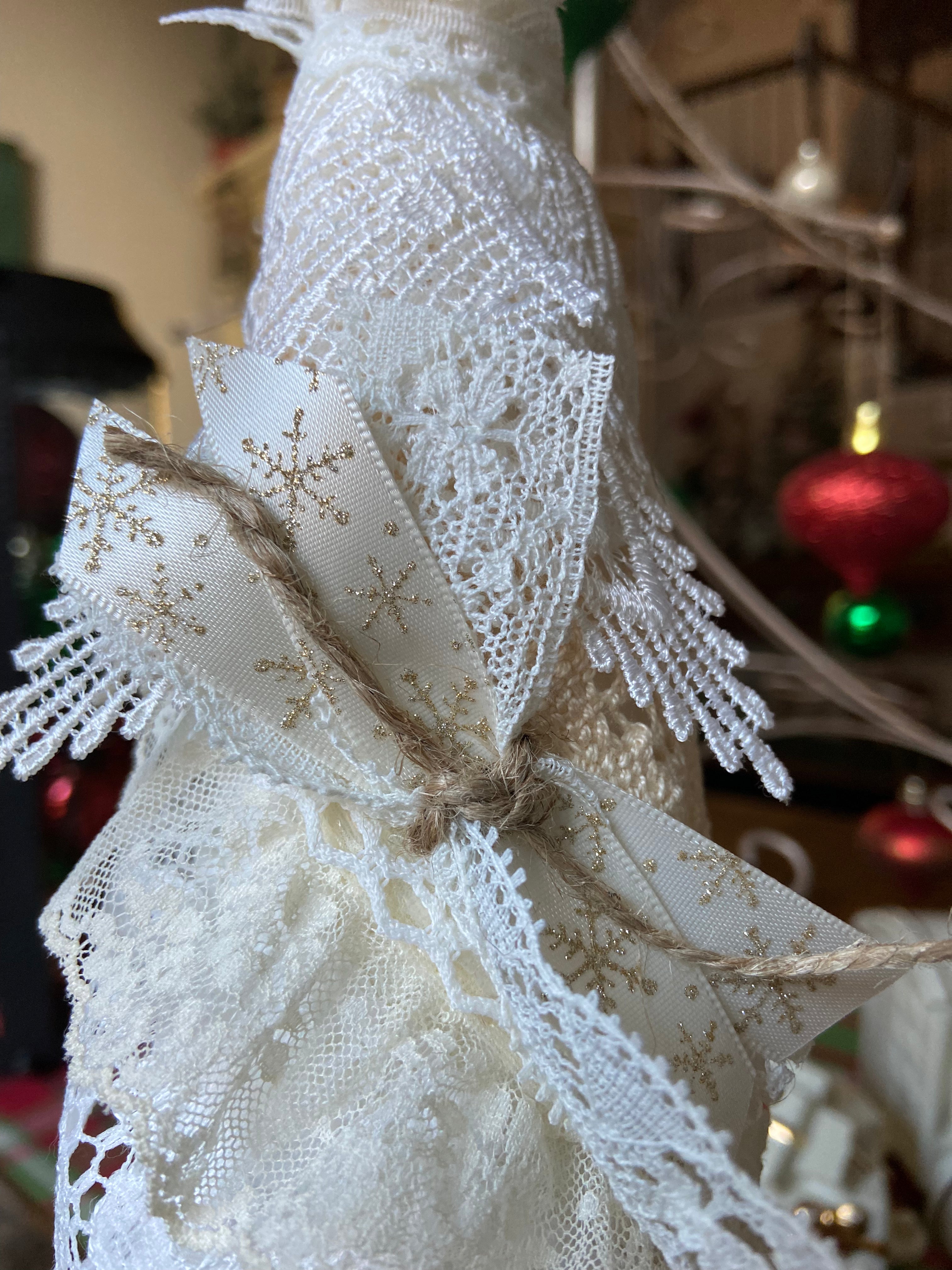 Made to Order Lace Christmas Tree