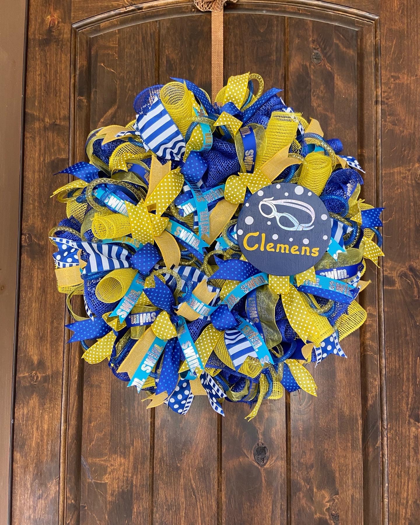 Made to Order High School Spirit Wreath