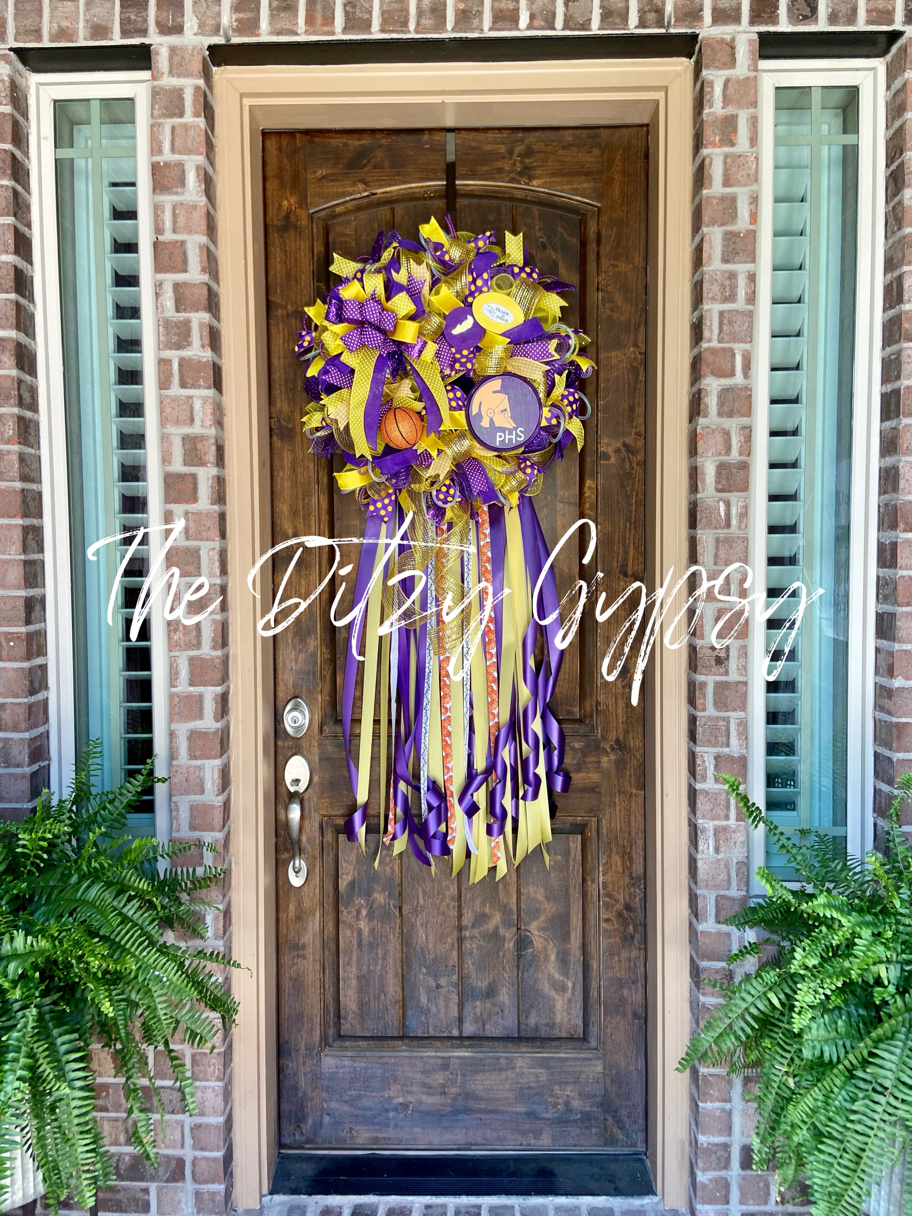 Made to Order High School Spirit Wreath